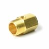 Thrifco Plumbing 3/4 Inch MIP x 3/4 Inch FIP with 1/8 Inch Tap Easy Adapter 4400716